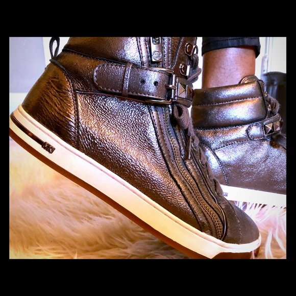 Micheal Kors Hightop Sneakers - Picture 1 of 5
